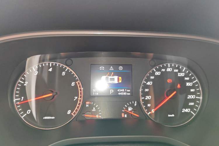 Used FAW Junpai D80 2019 TD220 Automatic Tech Model Instrument Cluster