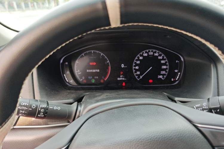 Used Honda Accord 2022 260TURBO Phantom Night · Prestige Edition Instrument Cluster