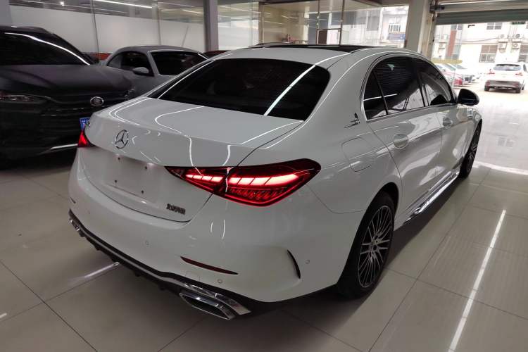 Used Mercedes-Benz C-Class 2025 C 260 L Sport Edition Rear Right 45 Deg