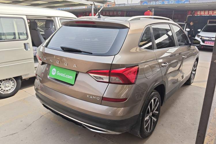 Used Skoda Kamiq 2020 1.5L Automatic Comfort Edition Rear Right 45 Deg