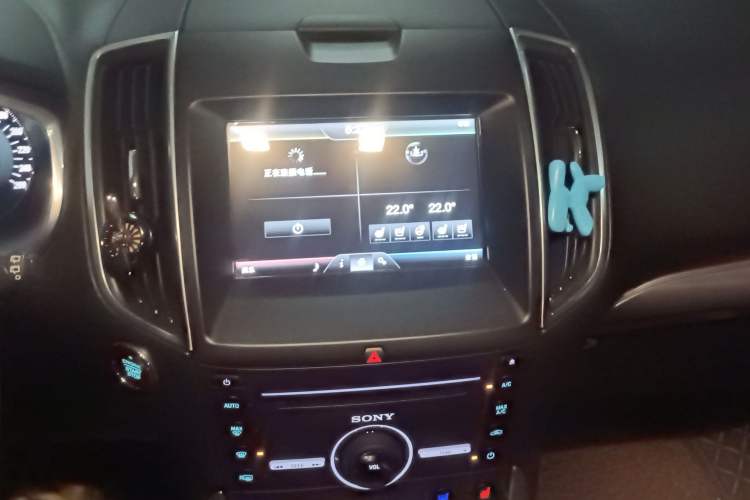 Used Ford Edge 2015 2.0T GTDi Four-Wheel Drive Prestige Model Audio And AC Panel