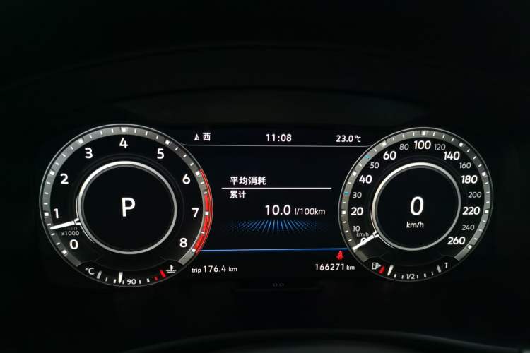 Used Volkswagen Teramont 2017 530 V6 Four-Wheel Drive Supreme Flagship Edition Instrument Cluster