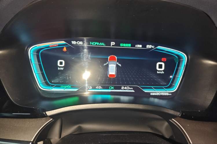 Used BYD Song PLUS New Energy 2021 EV Deluxe Model Instrument Cluster