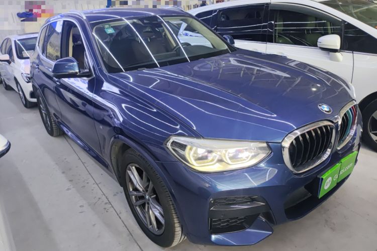 Used BMW X3 2020 xDrive28i M Sport Package Front Right 45 Deg