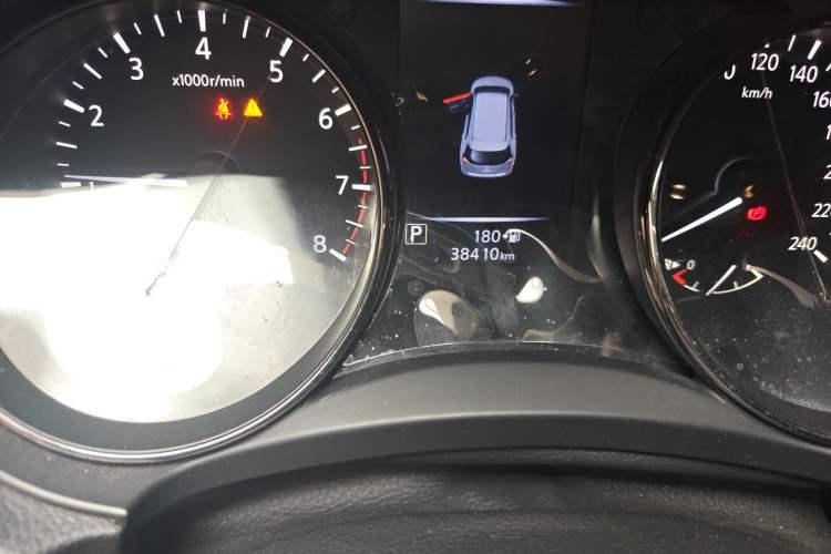 Used Nissan X-Trail 2019 2.0L CVT Comfort Edition 2WD Odometer Close Up