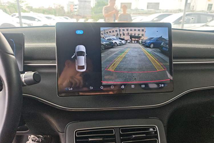 Used BYD Destroyer 05 2024 HONOR Edition DM-i 55KM Luxury Model Audio And AC Panel