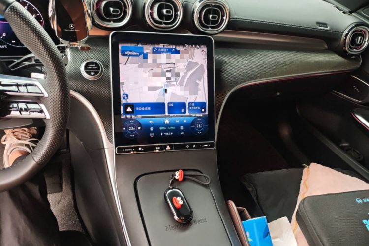 Used Mercedes-Benz C-Class 2025 Facelift C 260 L Sport Edition Audio And AC Panel