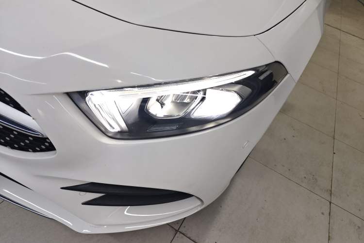 Used Mercedes-Benz A-Class 2022 Restyled A 200 L Sport Sedan Dynamic Version Left Front Headlight