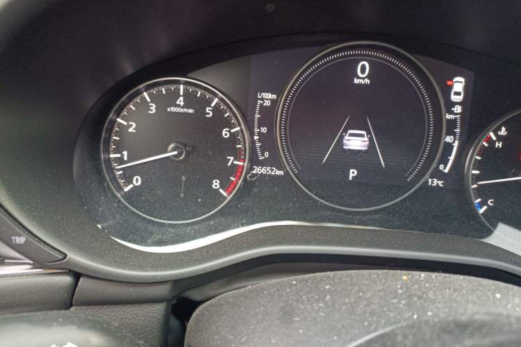 Used Mazda 3 Axela 2023 2.0L Automatic Zhiya Edition Odometer Close Up