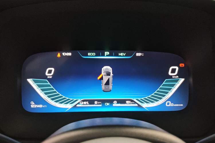 Used BYD Tang New Energy 2018 DM 2.0T All-Wheel Drive Smart Connectivity Luxury Model 7 Seats China V Emission Standard Instrument Cluster