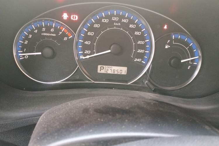 Used Subaru Forester 2010 2.0 XS Sport Special Edition Odometer Close Up