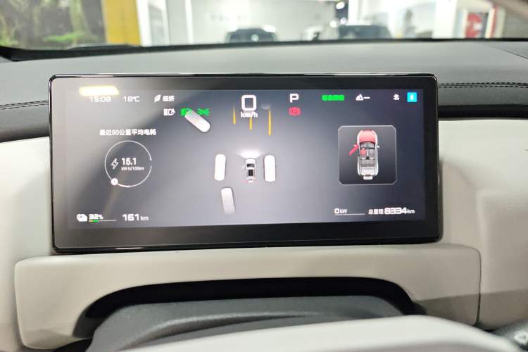 Used Formula Leopard Titanium 3 2025 501 km All-Wheel Drive Intelligent Driving Max Edition Instrument Cluster