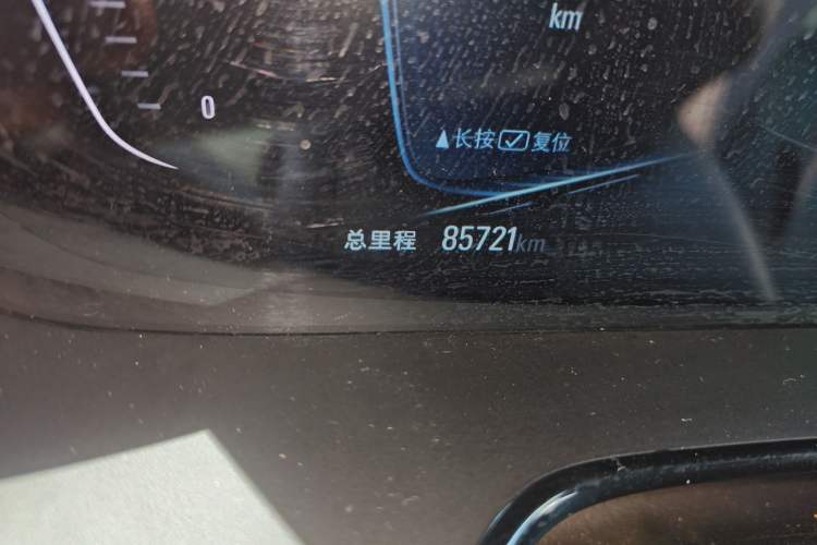 Used Chevrolet Menlo 2022 Star Enjoyment Edition Plus Odometer Close Up