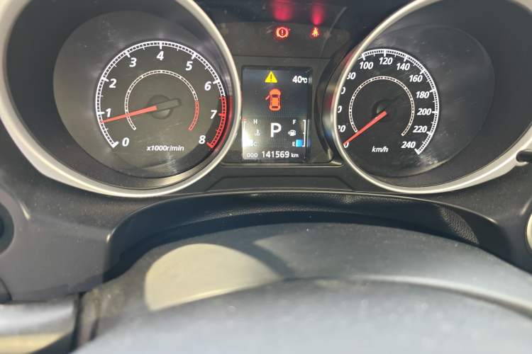 Used Mitsubishi ASX 2016 2.0L CVT Two-Wheel Drive Navigation Edition Odometer Close Up