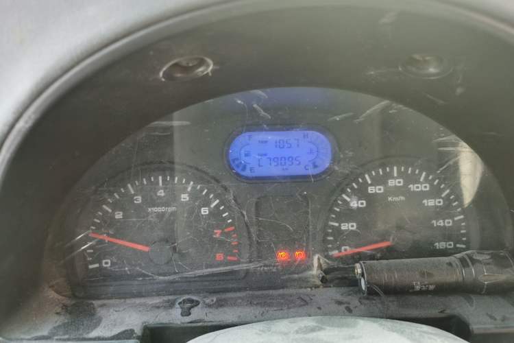 Used Jinbei Starfish A9 2011 1.0L Standard Edition Odometer Close Up