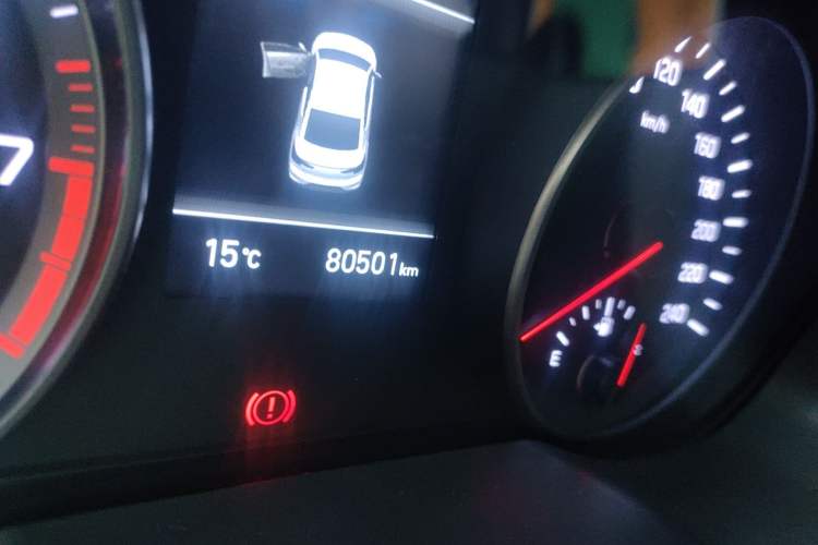 Used Hyundai Elantra (6th Generation / Lingdong) 2019 1.5L CVT ZhiXuan – Elite Version Odometer Close Up