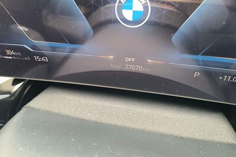 Used BMW X1 2023 sDrive25Li X Design Package Odometer Close Up