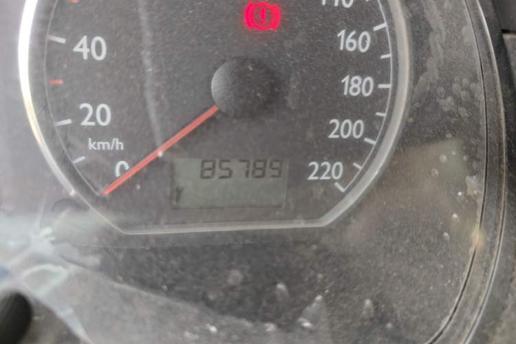 Used Volkswagen Polo 2009 Jingqu 1.4L Manual Elegant Edition Odometer Close Up