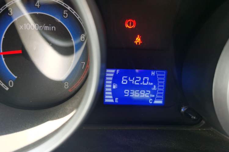 Used CHANGAN KAICHENG Ruixing M80 2021 1.6L Base Version 2-Seater Non-Air-Conditioned China VI Standard Flat Roof Liftback Doors DAM16KR Odometer Close Up