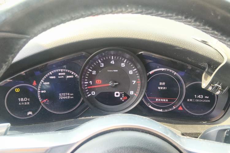 Used Porsche Cayenne 2018 Cayenne 3.0T Instrument Cluster