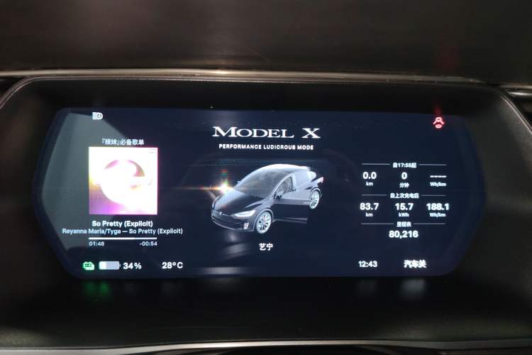 Used Tesla Model X 2020 Performance High-Performance Edition
