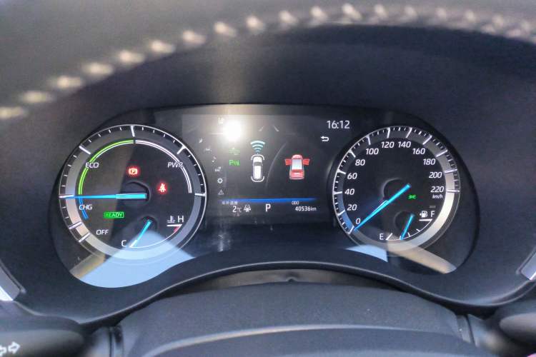 Used Toyota Highlander 2022 Dual-Engine 2.5L Four-Wheel Drive Prestige Version 7 Seats Instrument Cluster