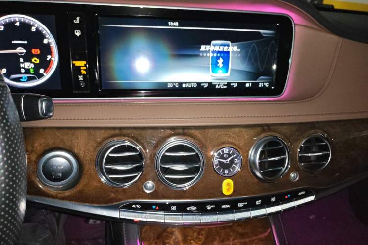 Used Brabus S-Class 2014 40S Audio And AC Panel