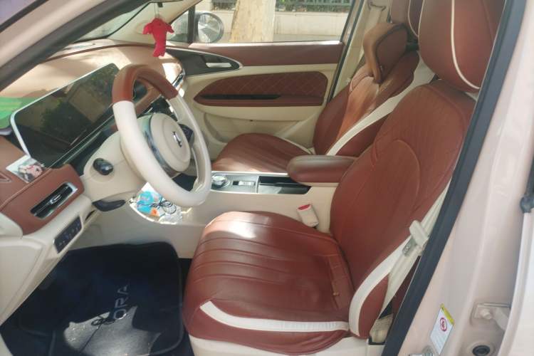 Used ORA Good Cat 2021 400km Standard Range Athena Edition Lithium Iron Phosphate Left Front Seat