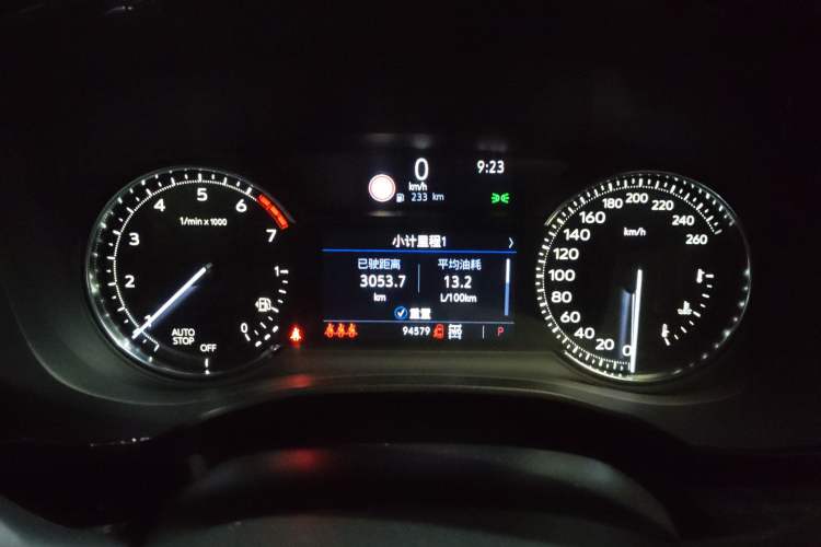 Used Cadillac XT6 2020 28T Seven-Seater Four-Wheel-Drive Luxury Version Instrument Cluster