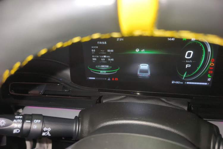 Used GAC Trumpchi EMPOW 2021 270T DCT J16 Version Odometer Close Up