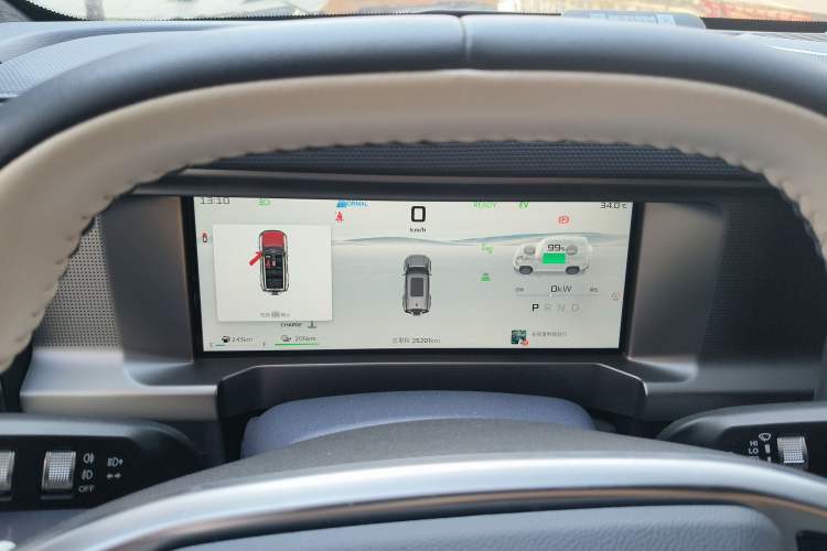 Used JETOUR Traveler C-DM 2024 C-DM 208KM Mountain & Wilderness Edition Instrument Cluster