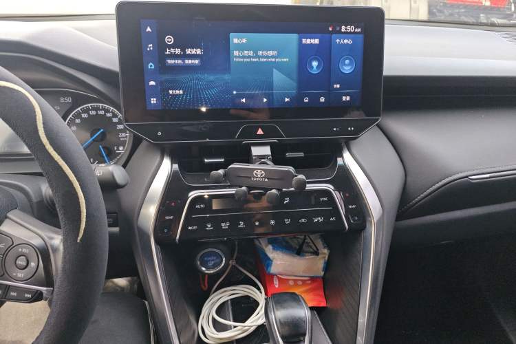 Used Toyota Harrier 2022 Dual-Engine 2.5L CVT Four-Wheel Drive Luxury Edition Audio And AC Panel