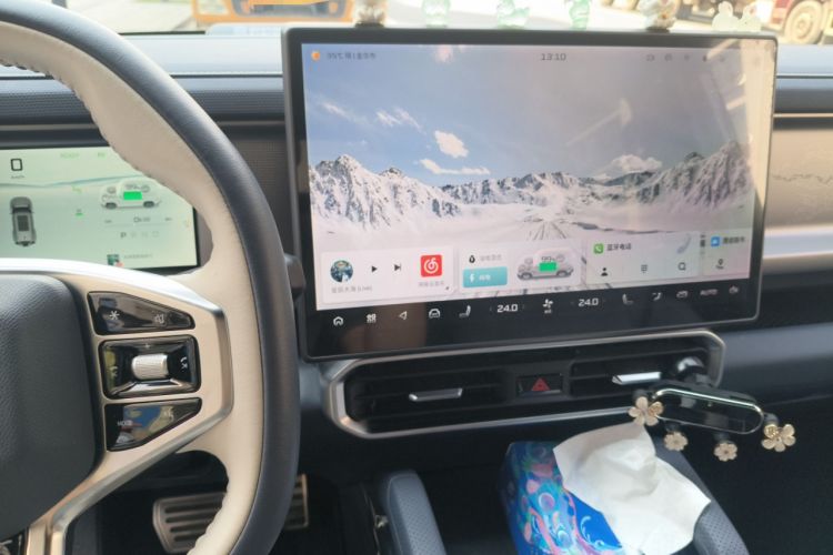 Used JETOUR Traveler C-DM 2024 C-DM 208KM Mountain & Wilderness Edition Audio And AC Panel