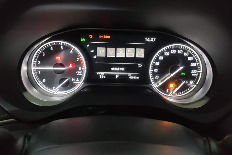 Used Toyota Harrier 2022 2.0L CVT Two-Wheel Drive Luxury Edition Instrument Cluster