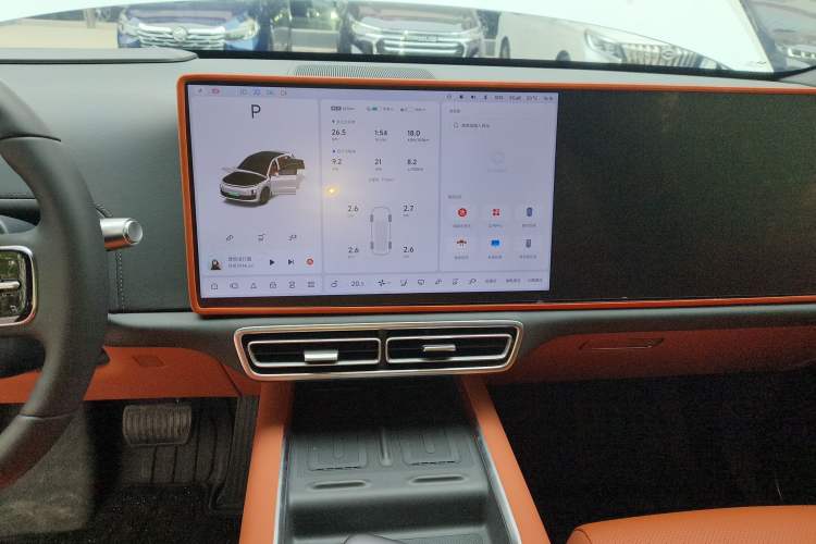 Used Li Auto L6 2024 Max Audio And AC Panel