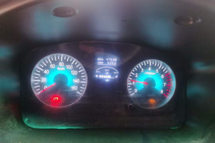 Used Jinbei New Hiace X30L 2022 1.5L Wealth Edition Air-Conditioning-Free Van China VI Standard SWC15M Odometer Close Up