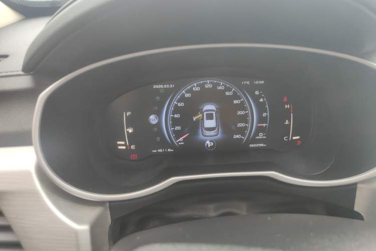 Used Geely Auto Emgrand X7 Sport 2018 1.8TD Automatic Two-Wheel Drive Smart Connect 4G Internet Edition Instrument Cluster