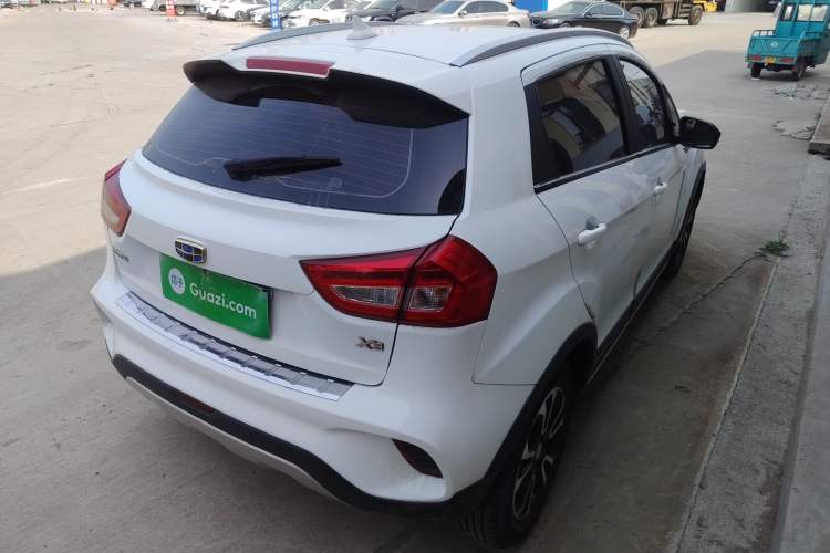 Used Geely Auto Vision X3 2017 1.5L Automatic Elite Model Rear Right 45 Deg