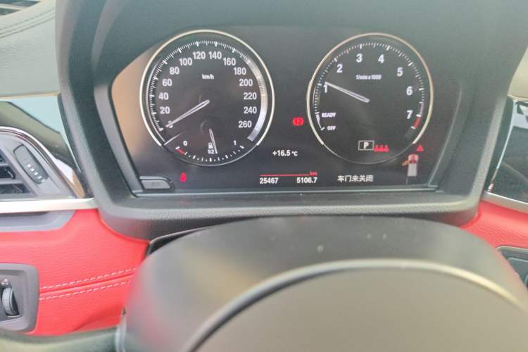 Used BMW X2 2023 sDrive25i M Sport Night Edition Odometer Close Up