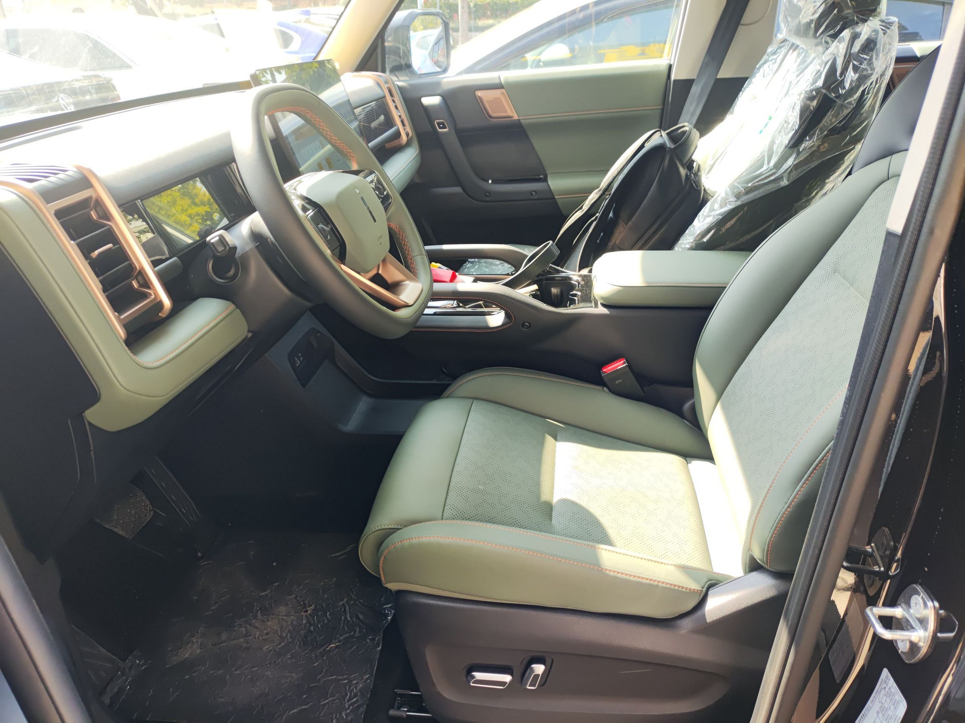 Avant de la voiture