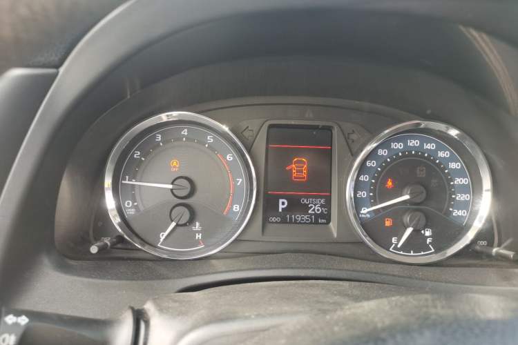 Used Toyota Corolla 2017 Revised Version 1.2T S-CVT GL-i Instrument Cluster