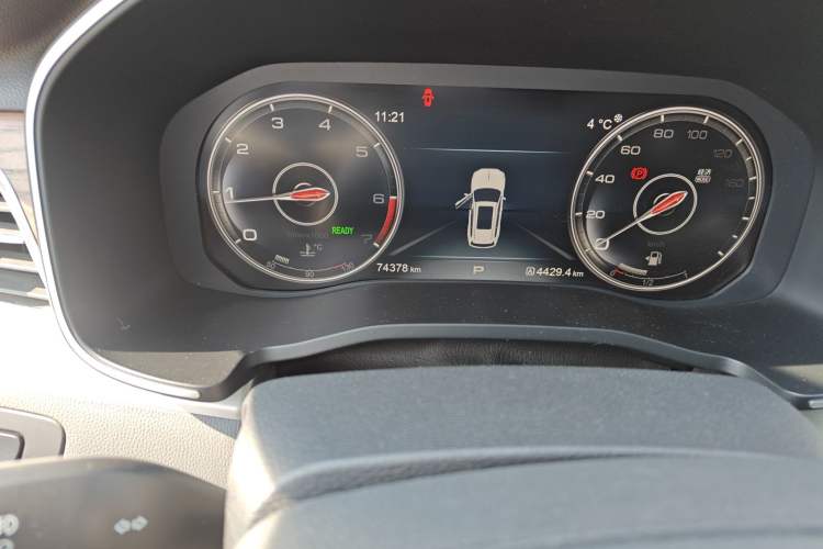 Used Hongqi HS7 2022 2.0T DCT Two-Wheel Drive Smart Connect Flagship Edition 7 Seats
