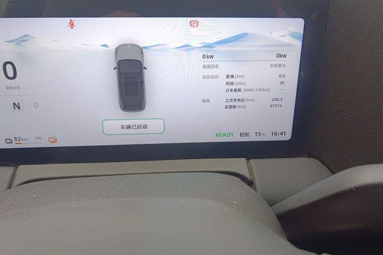 Used Leapmotor C11  Odometer Close Up