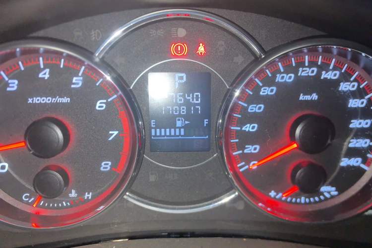 Used Subaru Forester 2011 2.5XS Automatic Luxury Edition Odometer Close Up