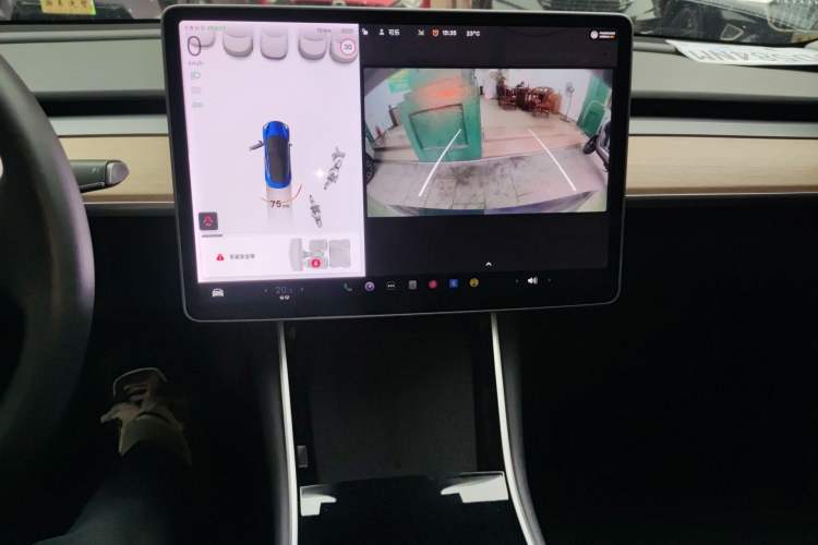 Used Tesla Model 3 2020 Standard Range Rear-Wheel Drive Upgraded Version Audio And AC Panel