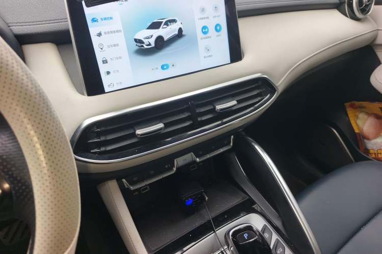 Used MG Pilot New Energy 2021 Trophy Series 1.5T Hybrid Trophy Flagship Edition Audio And AC Panel