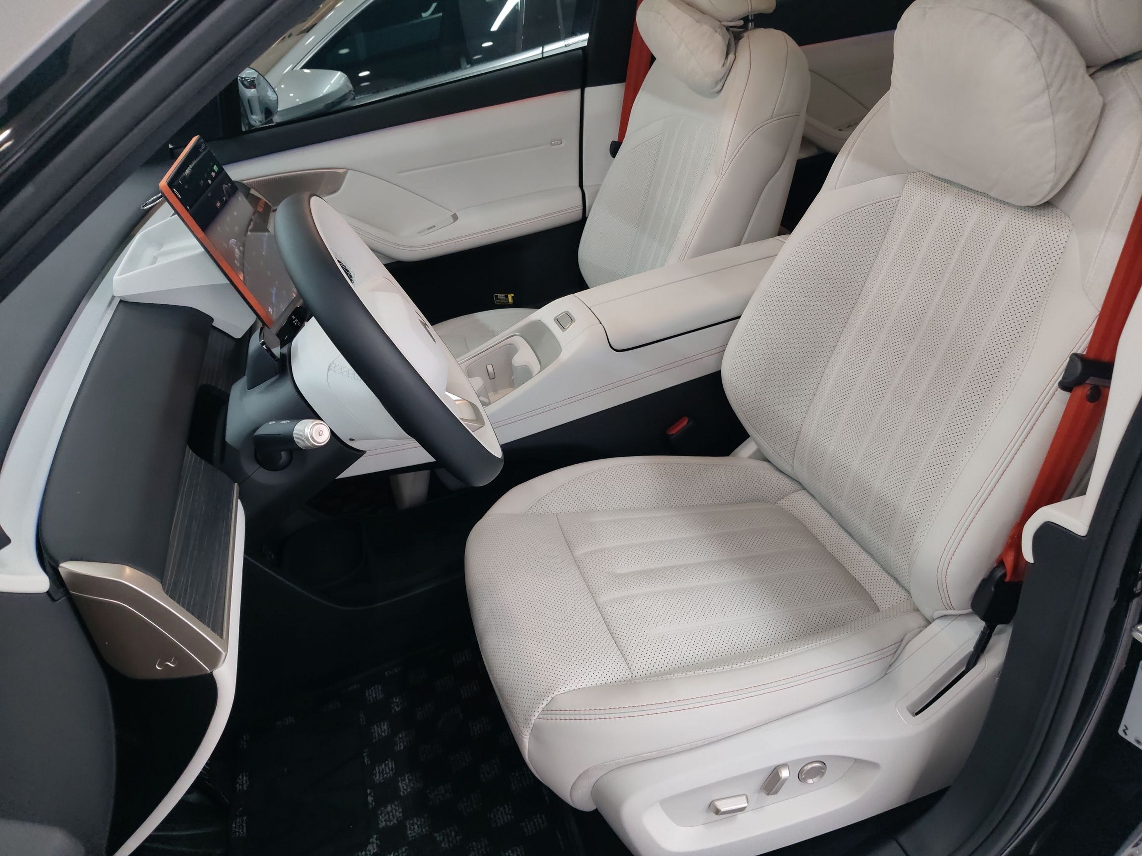 Avant de la voiture