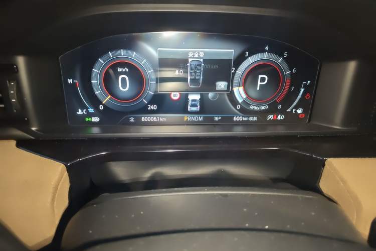 Used Ford Explorer 2023 EcoBoost 285 Kunlun Peak Edition 6-Seater Odometer Close Up