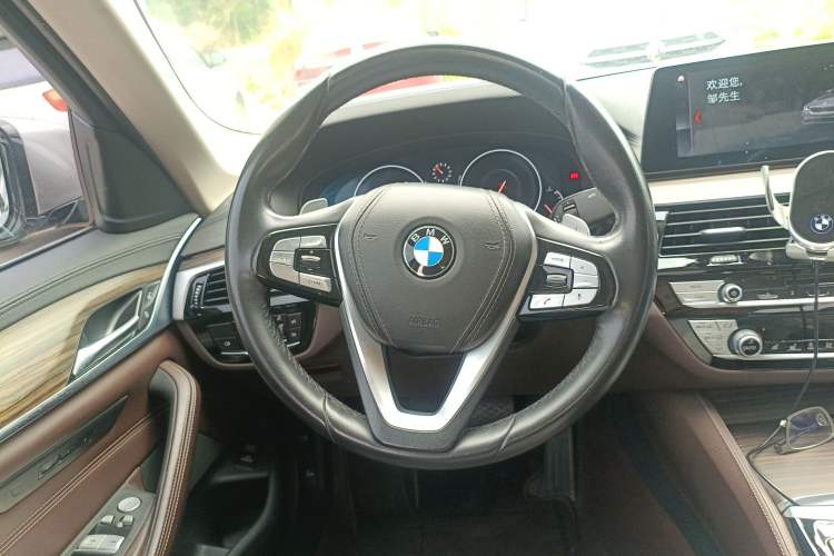Used BMW 5 Series 2019 Facelifted 530Li Leading Edition Luxury Package Steering Wheel