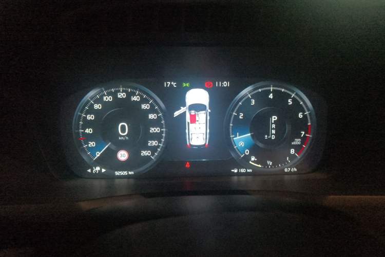 Used Volvo XC90 2020 T6 Zhiyi Luxury 7-Seater Instrument Cluster